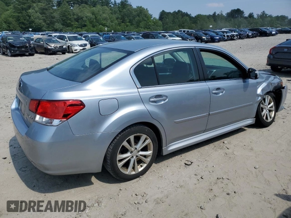 2013 Subaru Legacy Premium with VIN 4S3BMBC68D3042610, listed as a Copart auction lot 60513435 with 84,214 mi miles and Clean title. Bid and sale history available at DreamBid. Image 3.