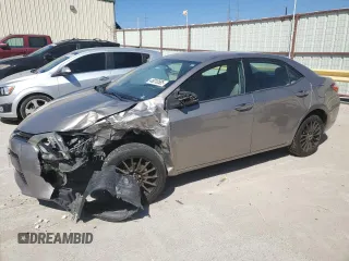 2016 Toyota Corolla L with VIN 5YFBURHEXGP413576, listed as a Copart auction lot 49010585 with 155,789 mi miles and Salvage title. Bid and sale history available at DreamBid. Image 1.
