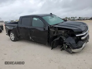 2022 Chevrolet Silverado 1500 LT with VIN 1GCPACEK3NZ571055, listed as a Copart auction lot 78841434 with 32,284 mi miles and Salvage Title. Bid and sale history available at carsss.com. Image 4.