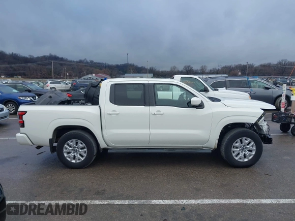 2022 Nissan Frontier S with VIN 1N6ED1EK0NN602334, listed as a IAAI auction lot 41190840 with 37,540 mi miles. Bid and sale history available at carsss.com. Image 14.