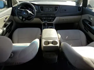 2021 Kia Sedona EX with VIN KNDMB5C11M6673086, listed as a Copart auction lot 42244935 with 57,698 mi miles and Salvage Title. Bid and sale history available at carsss.com. Image 8.