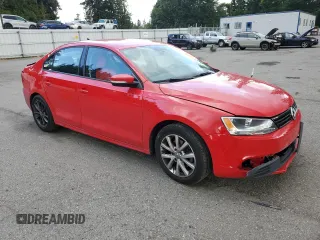 2012 Volkswagen Jetta SE with VIN 3VWDP7AJ8CM451446, listed as a Copart auction lot 61433295 with 134,196 mi miles and Salvage title. Bid and sale history available at DreamBid. Image 4.