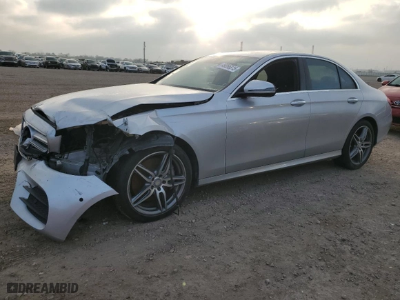 2017 Mercedes-Benz E-Class E 300 Luxury with VIN WDDZF4KBXHA222844, listed as a Copart auction lot 49066815 with NaN miles and Clean Title. Bid and sale history available at carsss.com. Image 1.