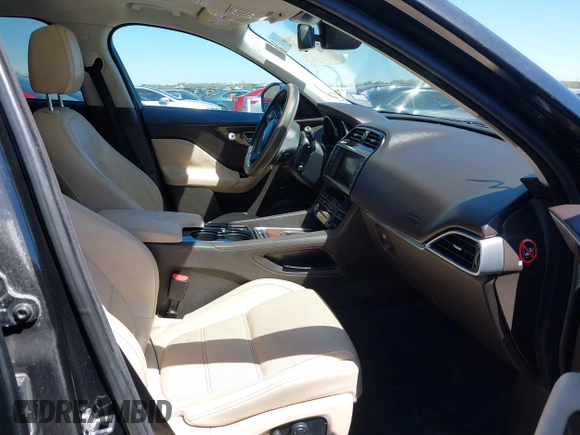 2017 Jaguar F-Pace 35t Prestige with VIN SADCK2BV0HA891638, listed as a IAAI auction lot 41864607 with 161,421 mi miles and . Bid and sale history available at DreamBid. Image 5.