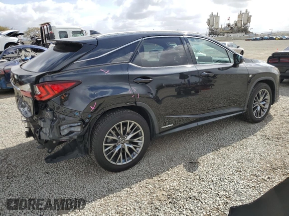 2019 Lexus RX with VIN 2T2BGMCA1KC032802, listed as a Copart auction lot 44611145 with 101,391 mi miles and Salvage Title. Bid and sale history available at carsss.com. Image 3.
