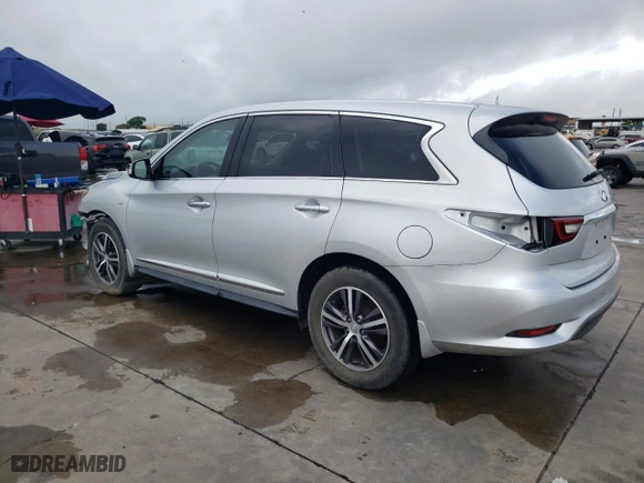 2019 Infiniti QX60 LUXE with VIN 5N1DL0MN1KC556586, listed as a Copart auction lot 71962854 with 35,529 mi miles and Salvage Title. Bid and sale history available at carsss.com. Image 2.