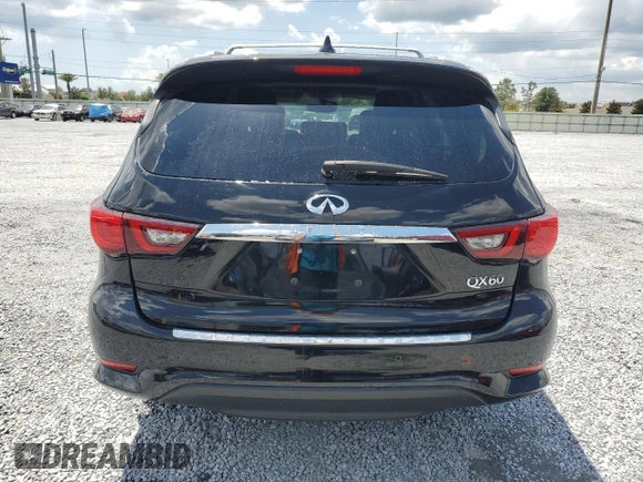 2018 Infiniti QX60 with VIN 5N1DL0MN6JC530919, listed as a Copart auction lot 54763465 with 58,301 mi miles and Salvage Title. Bid and sale history available at DreamBid. Image 6.