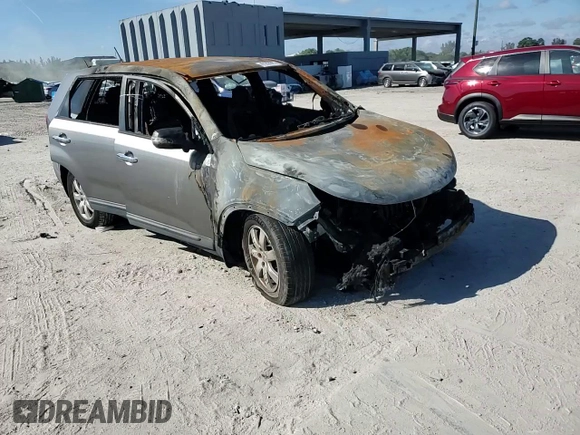 2012 Kia Sorento LX with VIN 5XYKT3A14CG259422, listed as a Copart auction lot 47203365 with Not Provided miles and Salvage Title. Bid and sale history available at DreamBid. Image 12.