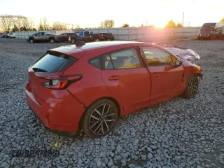 2024 Subaru Impreza Sport with VIN JF1GUAFC4R8281122, listed as a Copart auction lot 80523634 with 21,649 mi miles and Salvage Title. Bid and sale history available at carsss.com. Image 3.