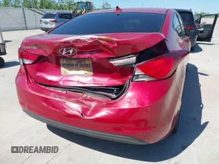2014 Hyundai Elantra SE z VIN KMHDH4AE3EU168058, wystawiony jako IAAI lot #41974619 z przebiegiem 209 413 mil mil oraz . Historia ofert i sprzedaży dostępna na DreamBid. Obrazek 6.