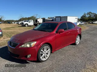 2006 Lexus IS 250 with VIN JTHCK262762007289, listed as a Copart auction lot 85038534 with 106,668 mi miles and Clean Title. Bid and sale history available at DreamBid. Image 2.