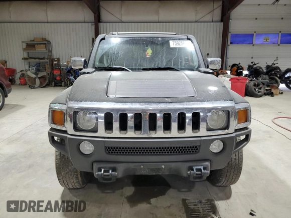 2006 Hummer H3 with VIN 5GTDN136068129447, listed as a Copart auction lot 75925834 with 179,292 mi miles and Salvage Title. Bid and sale history available at carsss.com. Image 5.