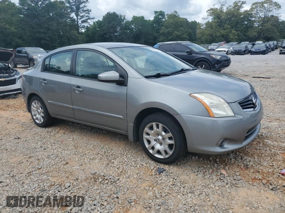2012 Nissan Sentra S with VIN 3N1AB6AP6CL632184, listed as a Copart auction lot 55595195 with 179,991 mi miles and Clean Title. Bid and sale history available at DreamBid. Image 4.