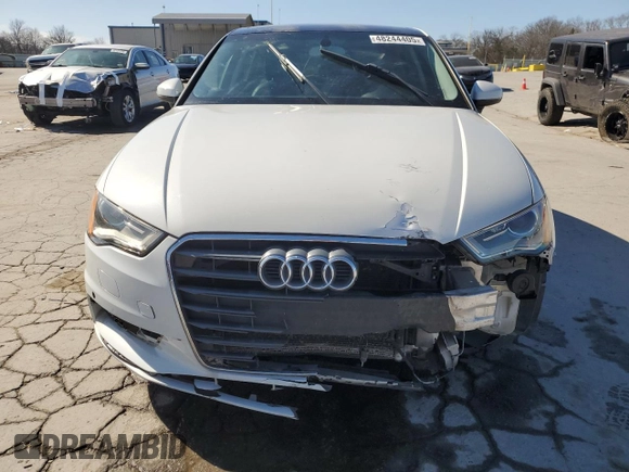 2015 Audi A3 1.8T Premium with VIN WAUACGFF4F1005816, listed as a Copart auction lot 48244405 with 110,788 mi miles and Salvage Title. Bid and sale history available at carsss.com. Image 5.