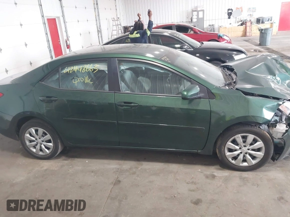 2016 Toyota Corolla L with VIN 2T1BURHE9GC726280, listed as a IAAI auction lot 42448663 with 64,359 mi miles and . Bid and sale history available at DreamBid. Image 13.