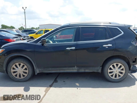 2017 Nissan Rogue S with VIN JN8AT2MV1HW003855, listed as a IAAI auction lot 42431901 with 98,400 mi miles and . Bid and sale history available at DreamBid. Image 13.