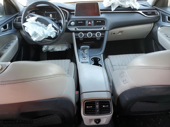 2019 Genesis G70 2.0T Advanced with VIN KMTG34LA6KU031624, listed as a Copart auction lot 42778384 with 68,370 mi miles. Bid and sale history available at carsss.com. Image 8.