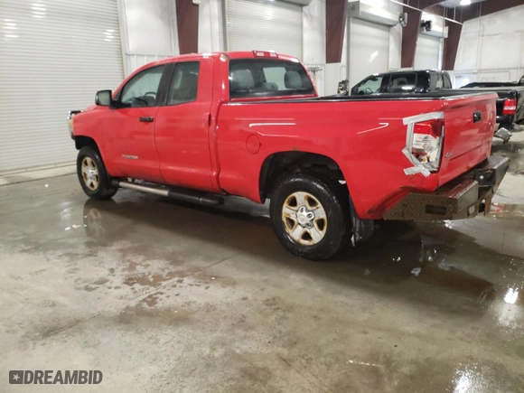 2014 Toyota Tundra 4WD Truck SR with VIN 5TFUM5F11EX052500, listed as a Copart auction lot 43143885 with 142,653 mi miles and Salvage Title. Bid and sale history available at carsss.com. Image 2.