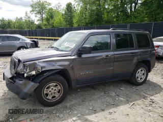 2017 Jeep Patriot Sport with VIN 1C4NJPBB5HD166979, listed as a Copart auction lot 55792865 with 170,587 mi miles and Salvage title. Bid and sale history available at DreamBid. Image 1.