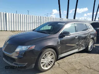 2013 Lincoln MKT EcoBoost with VIN 2LMHJ5AT8DBL53001, listed as a Copart auction lot 42253065 with 122,043 mi miles and Salvage Title. Bid and sale history available at carsss.com. Image 1.