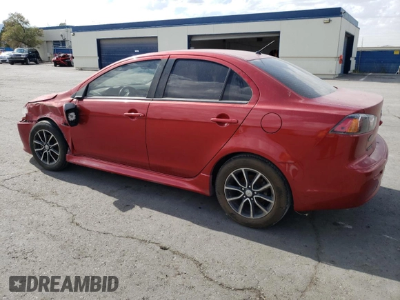 2017 Mitsubishi Lancer ES with VIN JA32U2FU9HU005882, listed as a Copart auction lot 66111984 with 131,154 mi miles and Salvage Title. Bid and sale history available at DreamBid. Image 2.