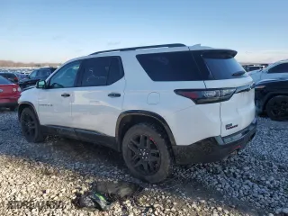 2021 Chevrolet Traverse Premier with VIN 1GNEVKKWXMJ245433, listed as a Copart auction lot 85571964 with 54,836 mi miles and Salvage Title. Bid and sale history available at carsss.com. Image 2.