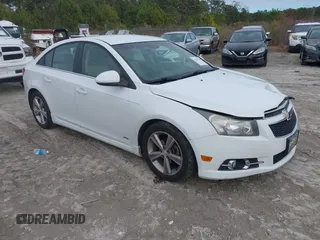 2012 Chevrolet Cruze LT w/2LT with VIN 1G1PG5SC0C7275712, listed as a IAAI auction lot 41463987 with 157,345 mi miles. Bid and sale history available at carsss.com. Image 1.