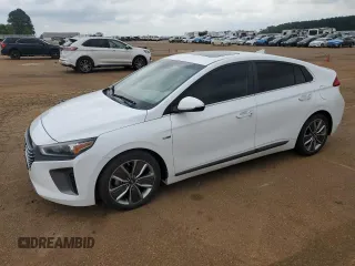 2019 Hyundai Ioniq Limited z VIN KMHC05LC6KU138357, wystawiony jako Copart lot #55044845 z przebiegiem 78 149 mil mil oraz Szkoda całkowita • Salvage title. Historia ofert i sprzedaży dostępna na DreamBid. Obrazek 1.