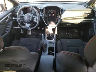 2023 Subaru WRX Premium with VIN JF1VBAF6XP9822947, listed as a Copart auction lot 89000695 with 22,797 mi miles and Salvage Title. Bid and sale history available at carsss.com. Image 8.