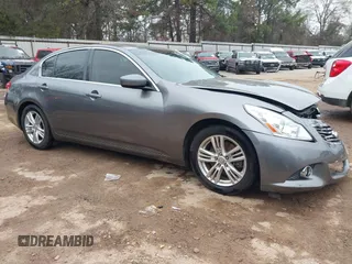 2013 Infiniti G37 Journey with VIN JN1CV6AP2DM726053, listed as a IAAI auction lot 41500122 with 119,409 mi miles. Bid and sale history available at carsss.com. Image 1.