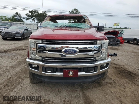 2017 Ford F-250 Lariat z VIN 1FT7W2BT3HEE54323, wystawiony jako Copart lot #55990905 z przebiegiem 92 544 mil mil oraz Szkoda całkowita • Salvage title. Historia ofert i sprzedaży dostępna na DreamBid. Obrazek 5.