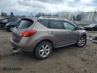 2010 Nissan Murano LE with VIN JN8AZ1MW0AW132208, listed as a Copart auction lot 50527345 with 218,268 mi miles and Salvage Title. Bid and sale history available at carsss.com. Image 3.