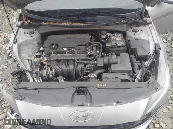 2021 Hyundai Elantra SEL with VIN 5NPLS4AG3MH004840, listed as a Copart auction lot 43558485 with 36,534 mi miles and Salvage Title. Bid and sale history available at carsss.com. Image 11.