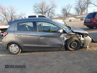 2021 Mitsubishi Mirage ES with VIN ML32AUHJ5MH010849, listed as a IAAI auction lot 41767732 with 61,383 mi miles and . Bid and sale history available at DreamBid. Image 14.