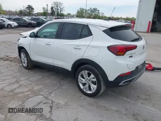 2025 Buick Encore GX Preferred with VIN KL4AMBSLXSB036145, listed as a IAAI auction lot 42157431 with 9,334 mi miles and . Bid and sale history available at DreamBid. Image 3.