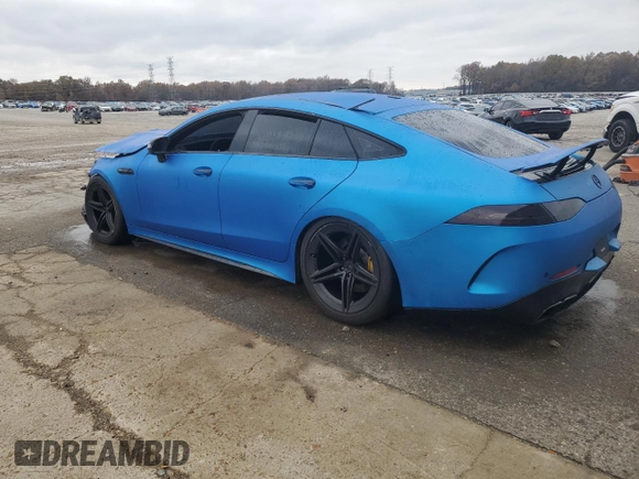2019 Mercedes-Benz AMG GT 63 S z VIN WDD7X8KB1KA001443, wystawiony jako Copart lot #83770624 z przebiegiem 58 852 mil mil oraz Szkoda całkowita • Salvage title. Historia ofert i sprzedaży dostępna na DreamBid. Obrazek 2.