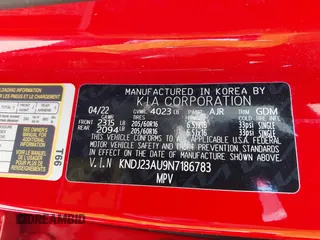 2022 Kia Soul LX with VIN KNDJ23AU9N7186783, listed as a IAAI auction lot 40247443 with Not Provided miles and . Bid and sale history available at DreamBid. Image 9.