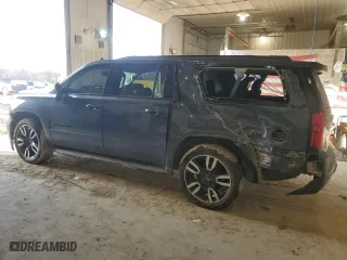 2020 Chevrolet Suburban Premier with VIN 1GNSKJKC7LR260712, listed as a Copart auction lot 45526885 with 94,786 mi miles and Salvage Title. Bid and sale history available at carsss.com. Image 2.