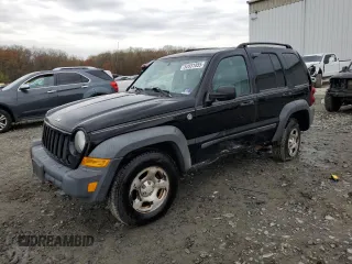 2007 Jeep Liberty Sport z VIN 1J4GL48K07W522440, wystawiony jako Copart lot #52931855 z przebiegiem 166 009 mil mil oraz Szkoda całkowita • Salvage title. Historia ofert i sprzedaży dostępna na DreamBid. Obrazek 1.