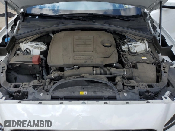 2020 Jaguar F-Pace 25t Premium with VIN SADCJ2FX5LA645580, listed as a Copart auction lot 64662805 with 45,932 mi miles and Salvage title. Bid and sale history available at DreamBid. Image 12.