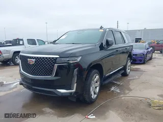 2023 Cadillac Escalade 4WD Premium Luxury with VIN 1GYS4BKL8PR156447, listed as a IAAI auction lot 40232356 with 44,065 mi miles. Bid and sale history available at carsss.com. Image 2.