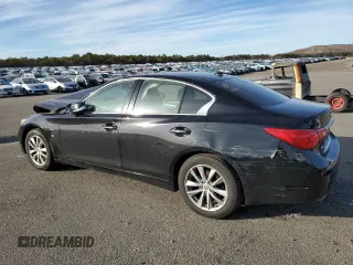 2014 Infiniti Q50 Premium with VIN JN1BV7ARXEM688219, listed as a Copart auction lot 41666885 with 143,813 mi miles and Salvage Title. Bid and sale history available at carsss.com. Image 2.