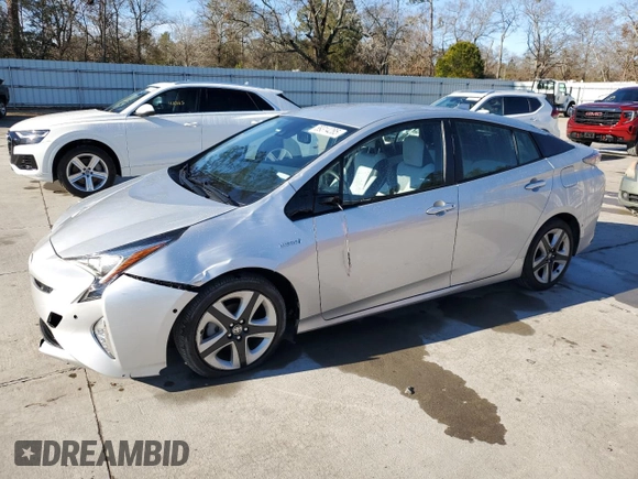 2017 Toyota Prius Two with VIN JTDKARFUXH3037331, listed as a Copart auction lot 89314285 with 74,619 mi miles and Salvage Title. Bid and sale history available at carsss.com. Image 1.