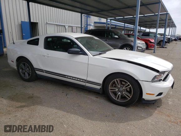 2012 Ford Mustang V6 Premium with VIN 1ZVBP8AM7C5226870, listed as a Copart auction lot 53284445 with 92,822 mi miles and Salvage Title. Bid and sale history available at carsss.com. Image 4.