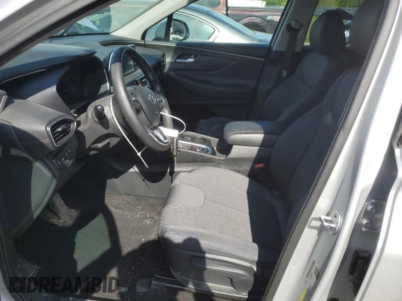 2020 Hyundai Santa Fe SE with VIN 5NMS2CAD1LH166747, listed as a Copart auction lot 57093145 with 62,744 mi miles and Salvage title. Bid and sale history available at DreamBid. Image 7.