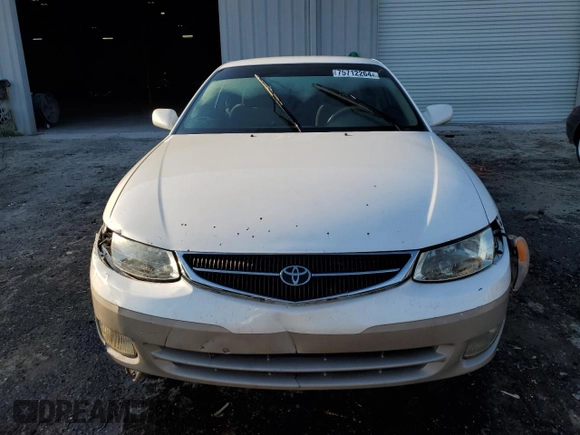 2000 Toyota Solara SE with VIN 2T1CG22P8YC390457, listed as a Copart auction lot 75712264 with 109,819 mi miles and Salvage Title. Bid and sale history available at carsss.com. Image 5.
