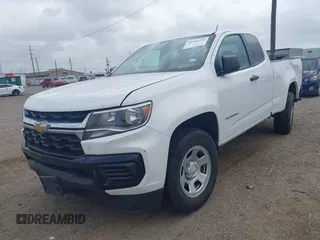 2021 Chevrolet Colorado 2WD Work Truck with VIN 1GCHSBENXM1139792, listed as a IAAI auction lot 42306216 with 78,275 mi miles and . Bid and sale history available at DreamBid. Image 18.