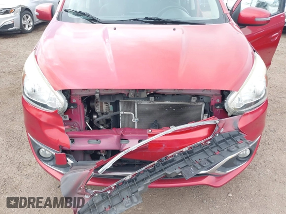 2017 Mitsubishi Mirage SE z VIN ML32A4HJ8HH010608, wystawiony jako IAAI lot #42019451 z przebiegiem 78 382 mil mil oraz . Historia ofert i sprzedaży dostępna na DreamBid. Obrazek 6.