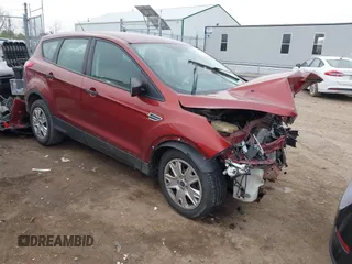 2016 Ford Escape S with VIN 1FMCU0F74GUC23033, listed as a IAAI auction lot 42018080 with 77,079 mi miles. Bid and sale history available at carsss.com. Image 1.