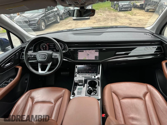 2021 Audi Q7 Premium Plus with VIN WA1LXAF7XMD013043, listed as a Copart auction lot 62890125 with 138,153 mi miles and Clean title. Bid and sale history available at DreamBid. Image 8.